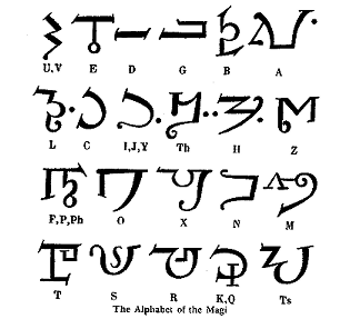 The Alphabet of the Magi Alphabet of the Magi