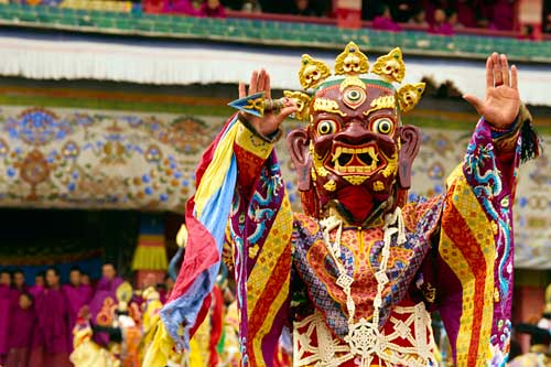 Tibetan Cham Mask