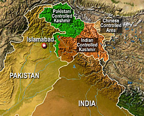 Map of Kashmir