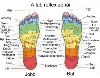 szemölcs a láb reflexológiáján