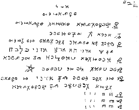 Cipher Manuscript Folio 10
