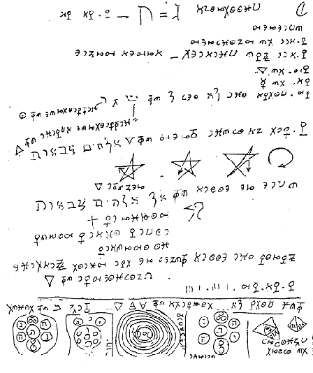 Cipher Manuscript Folio 22