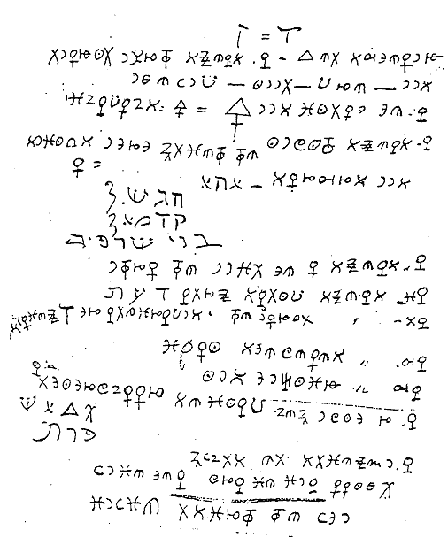 Cipher Manuscript Folio 41