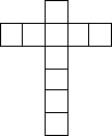 cross of 10 squares