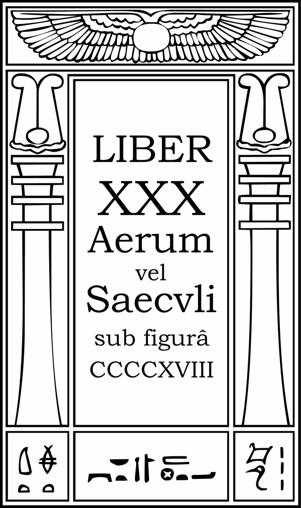 Liber Cheth vel Vallum Abiegni sub figurâ CLVI