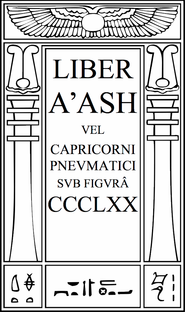 Liber A’ash vel Capricorni Pneumatici