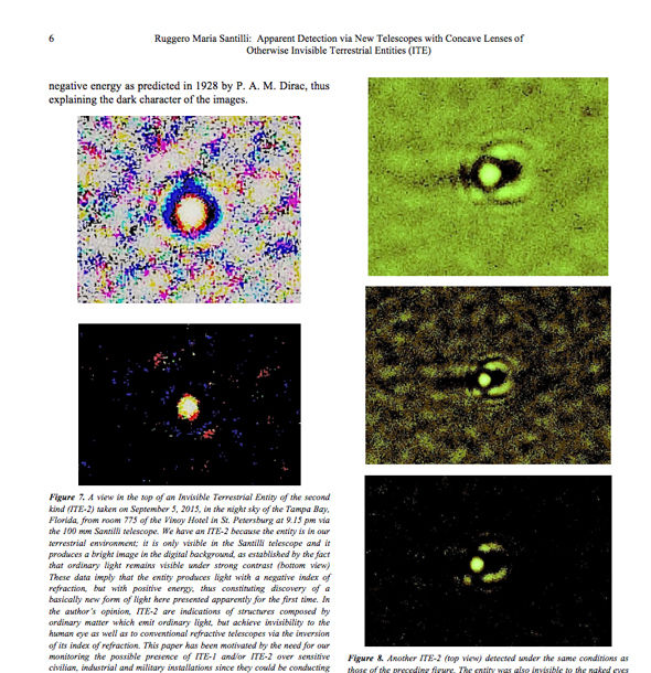 Invisible Terrestrial Entities