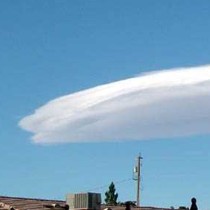 UFO Cloud Ship