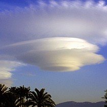 UFO Cloud Ship