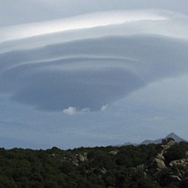 UFO Cloud Ship