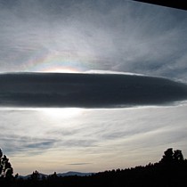 UFO Cloud Ship