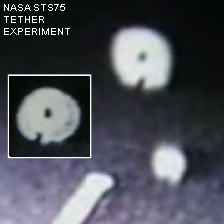 STS75 Tether UFO