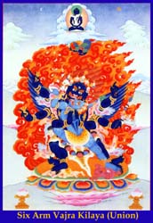 Six Arm Vajrakilaya