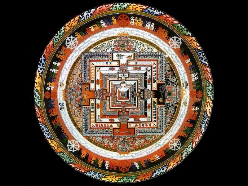 Kalacsakra Mandala