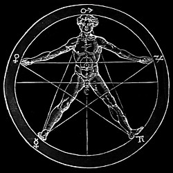 virtuvian pentagram