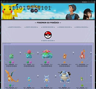 Pokémon GO Pokedex