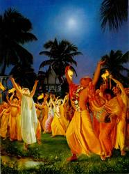 Caitanya's Night Kirtan