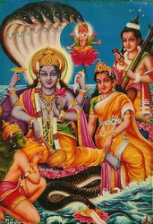 Vishnu and Lakshmi