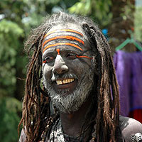 Naga sadhu from Rajasthan