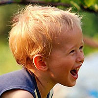 Children smiling