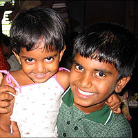 Children smiling