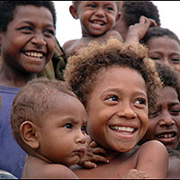 Children smiling