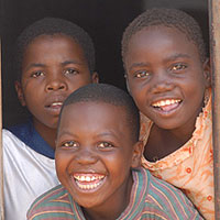 Children smiling