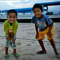 Smiling children