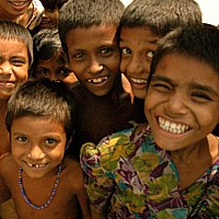 Children smiling