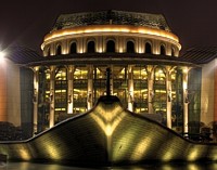 Budapest by Night - National Theater