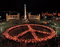 Budapest by Night - Heroes' Square