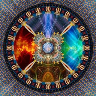 Four Seasons Mandala (by Aurelien Pumayana Floret)