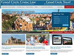 Grand Circle Travel website