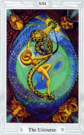 Tarot Major Arcana 21