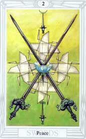 Two of Swords Tarot Card Meanings