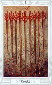 Tarot Swords 9