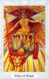 Tarot Wands Prince