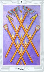 Tarot Wands 6