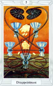 Tarot Cups 5