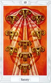 Tarot Cups 10