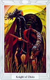 Tarot Disks Knight