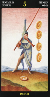 Tarot Pentacles 5