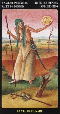 Tarot Pentacles Knave