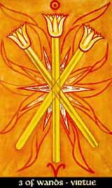 Tarot Wands 3