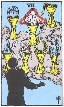 Tarot Cups 7