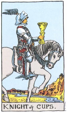 Tarot Cups Knight