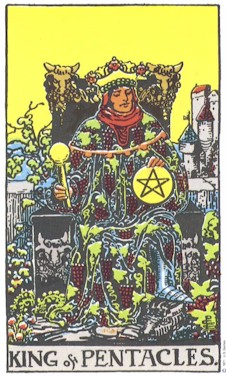 Tarot Pentacles King