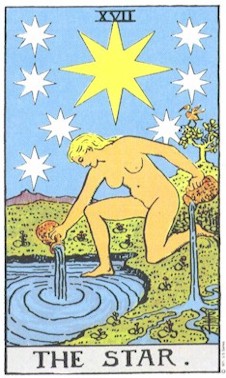 Tarot Major Arcana 17