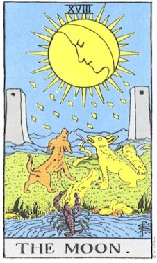 Tarot Major Arcana 18