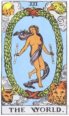 Tarot Major Arcana 21